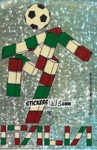 Sticker Mascotte Italia 90