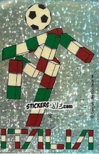 Sticker Mascotte Italia 90 - Calciatori 1989-1990 n. 551 - Panini