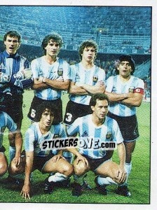 Sticker Squadra Argentina - Calciatori 1989-1990 n. 554 - Panini