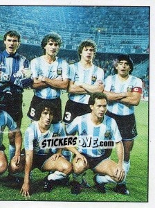 Cromo Squadra Argentina - Calciatori 1989-1990 - Panini