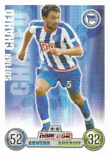 Cromo Sofian Chahed - German Fussball Bundesliga 2008-2009. Match Attax n. 5 - Topps