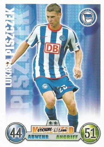 Cromo Lukasz Piszczek - German Fussball Bundesliga 2008-2009. Match Attax n. 10 - Topps