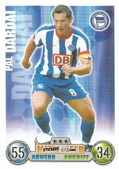 Sticker Pal Dardai - German Fussball Bundesliga 2008-2009. Match Attax n. 12 - Topps