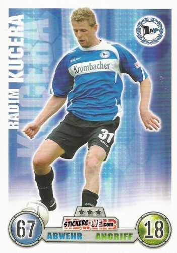 Figurina Radim Kucera - German Fussball Bundesliga 2008-2009. Match Attax n. 24 - Topps