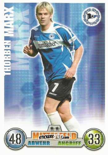 Cromo Thorben Marx - German Fussball Bundesliga 2008-2009. Match Attax n. 30 - Topps