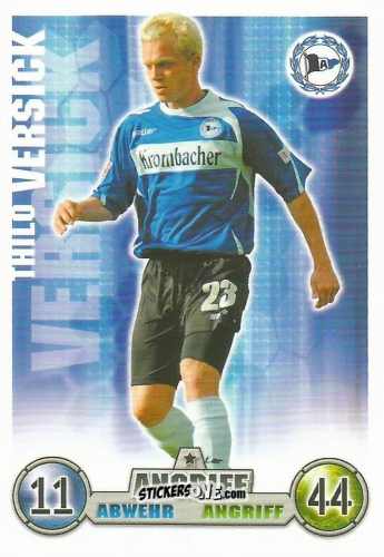 Cromo Thilo Versick - German Fussball Bundesliga 2008-2009. Match Attax n. 31 - Topps