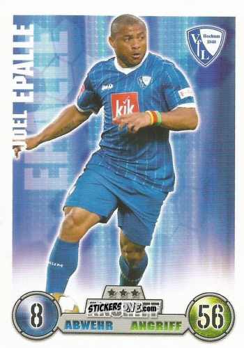 Cromo Joel Epalle - German Fussball Bundesliga 2008-2009. Match Attax n. 50 - Topps