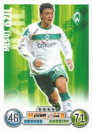 Sticker Mesut Özil - German Fussball Bundesliga 2008-2009. Match Attax n. 65 - Topps