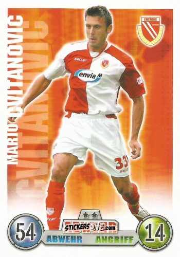 Cromo Mario Cvitanovic - German Fussball Bundesliga 2008-2009. Match Attax n. 78 - Topps