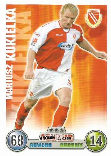 Cromo Mariusz Kukielka - German Fussball Bundesliga 2008-2009. Match Attax n. 79 - Topps