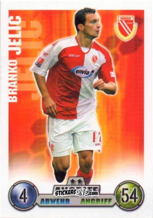 Cromo Branko Jelic - German Fussball Bundesliga 2008-2009. Match Attax n. 85err - Topps