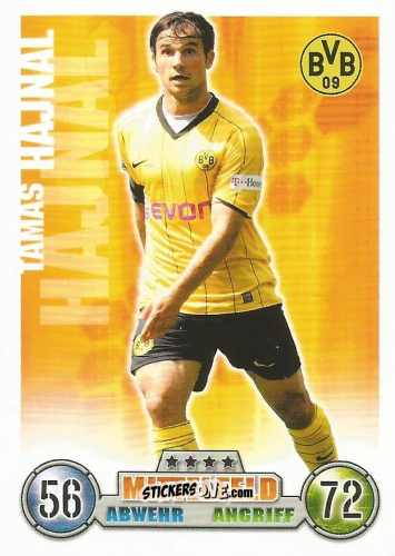 Cromo Tamas Hajnal - German Fussball Bundesliga 2008-2009. Match Attax n. 102 - Topps