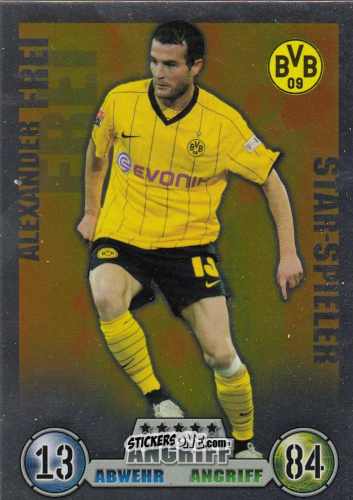 Cromo Alexander Frei - German Fussball Bundesliga 2008-2009. Match Attax n. 108 - Topps