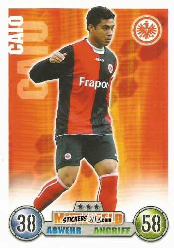 Figurina Caio - German Fussball Bundesliga 2008-2009. Match Attax n. 116 - Topps
