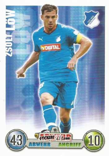 Cromo Zsolt Löw - German Fussball Bundesliga 2008-2009. Match Attax n. 170 - Topps