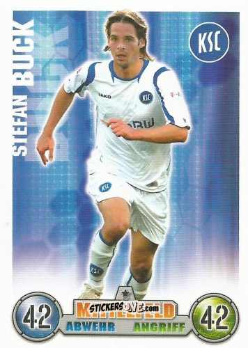 Sticker Stefan Buck - German Fussball Bundesliga 2008-2009. Match Attax n. 190 - Topps