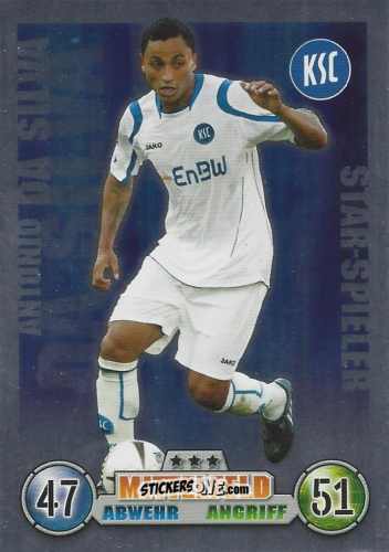 Figurina Antonio Da Silva - German Fussball Bundesliga 2008-2009. Match Attax n. 198 - Topps