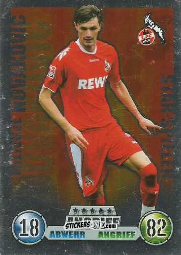Sticker Milivoje Novakovic - German Fussball Bundesliga 2008-2009. Match Attax n. 216 - Topps
