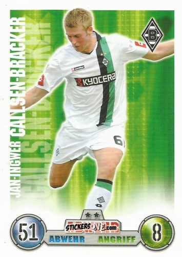 Cromo Jan-Ingwer Callsen-Bracker - German Fussball Bundesliga 2008-2009. Match Attax n. 237 - Topps