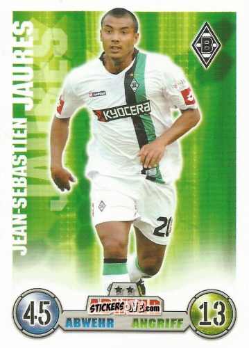 Cromo Jean-Sebastien Jaures - German Fussball Bundesliga 2008-2009. Match Attax n. 238 - Topps