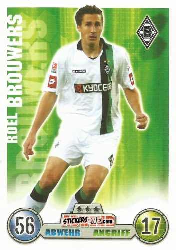 Cromo Roel Brouwers - German Fussball Bundesliga 2008-2009. Match Attax n. 239 - Topps