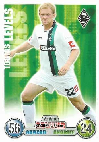 Cromo Tobias Levels - German Fussball Bundesliga 2008-2009. Match Attax n. 240 - Topps