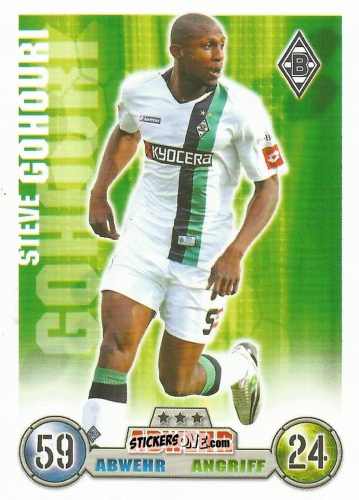 Cromo Steve Gohouri - German Fussball Bundesliga 2008-2009. Match Attax n. 242 - Topps