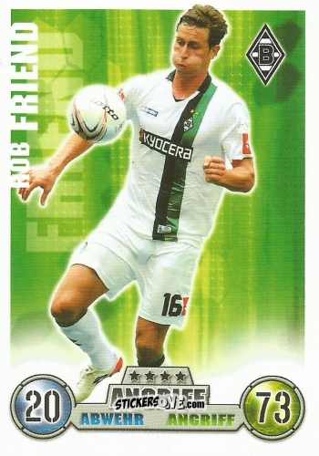 Cromo Rob Friend - German Fussball Bundesliga 2008-2009. Match Attax n. 250 - Topps