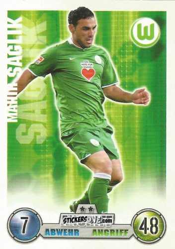 Sticker Mahir Saglik - German Fussball Bundesliga 2008-2009. Match Attax n. 322 - Topps