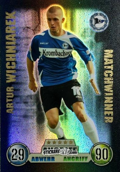 Sticker Artur Wichniarek - German Fussball Bundesliga 2008-2009. Match Attax n. 330 - Topps