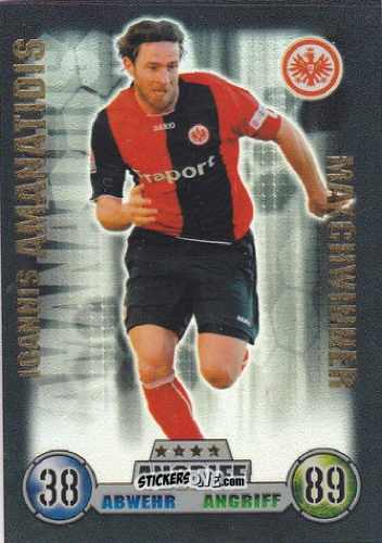 Figurina Ioannis Amanatidis - German Fussball Bundesliga 2008-2009. Match Attax n. 344 - Topps