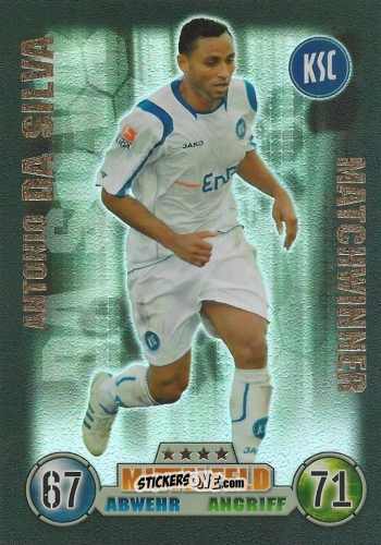 Figurina Antonio Da Silva - German Fussball Bundesliga 2008-2009. Match Attax n. 357 - Topps