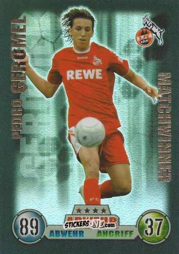 Sticker Pedro Geromel - German Fussball Bundesliga 2008-2009. Match Attax n. 358 - Topps