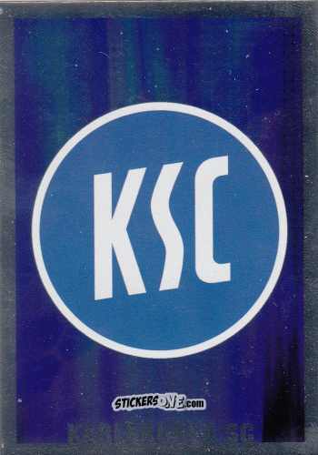 Figurina Karlsruher SC - German Fussball Bundesliga 2008-2009. Match Attax n. 389 - Topps