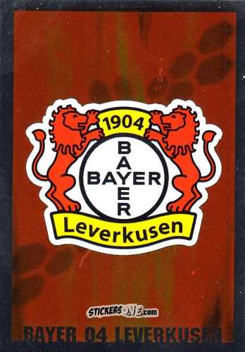 Figurina Bayer 04 Leverkusen - German Fussball Bundesliga 2008-2009. Match Attax n. 391 - Topps