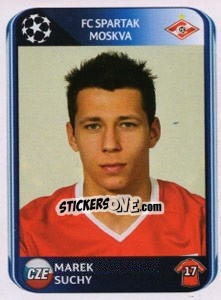 Sticker Marek Suchy - UEFA Champions League 2010-2011 - Panini