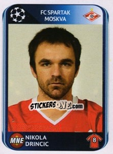 Sticker Nikola Drincic - UEFA Champions League 2010-2011 n. 390 - Panini