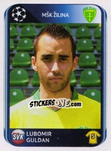 Sticker Lubomir Guldan - UEFA Champions League 2010-2011 n. 399 - Panini