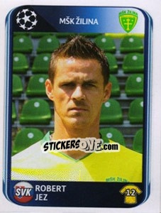 Figurina Robert Jez - UEFA Champions League 2010-2011 - Panini