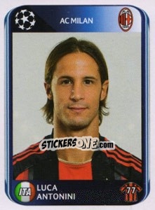 Sticker Luca Antonini - UEFA Champions League 2010-2011 n. 419 - Panini