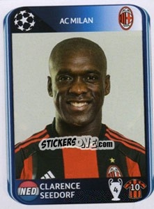 Sticker Clarence Seedorf - UEFA Champions League 2010-2011 n. 423 - Panini
