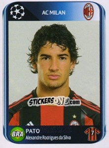Sticker Pato - UEFA Champions League 2010-2011 n. 427 - Panini