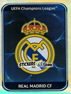 Sticker Real Madrid SF Badge - UEFA Champions League 2010-2011 n. 430 - Panini