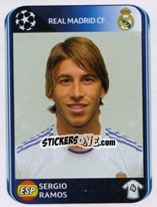 Sticker Sergio Ramos - UEFA Champions League 2010-2011 n. 433 - Panini