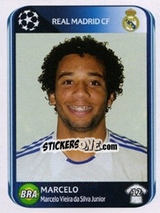 Sticker Marcelo - UEFA Champions League 2010-2011 n. 437 - Panini