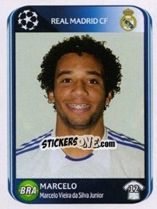 Cromo Marcelo - UEFA Champions League 2010-2011 - Panini