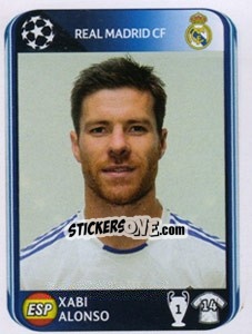Sticker Xabi Alonso - UEFA Champions League 2010-2011 n. 439 - Panini