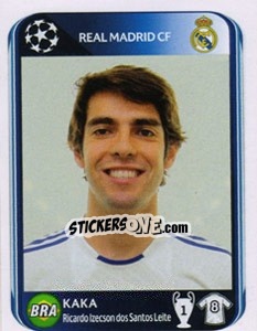 Sticker Kaka - UEFA Champions League 2010-2011 n. 443 - Panini