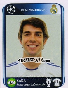 Cromo Kaka - UEFA Champions League 2010-2011 - Panini