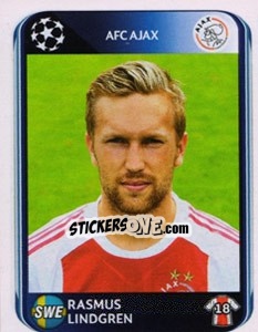 Cromo Rasmus Lindgren - UEFA Champions League 2010-2011 - Panini